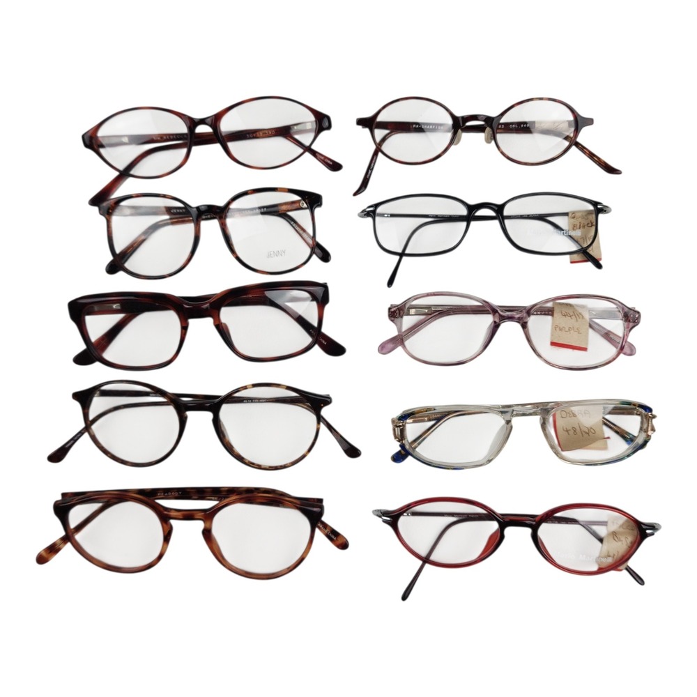Lot of 10 Vintage Eyeglasses Frames NOS Mix Resellers Martinelli